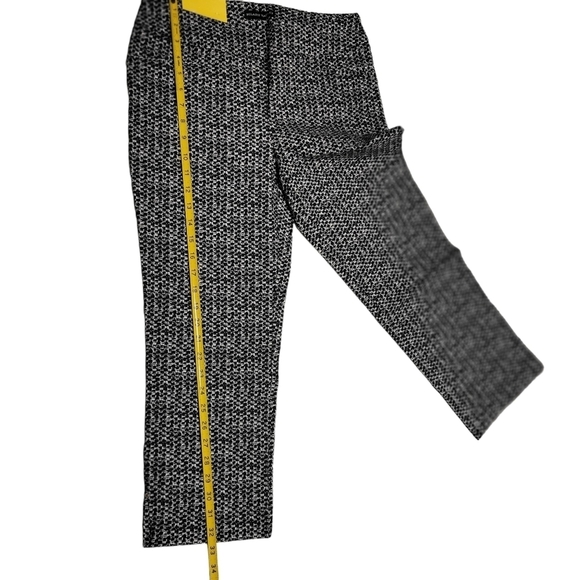 HILARY RADLEY Patterned Cropped Pants SIZE S - Picture 3 of 6